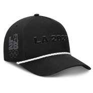 FANATICS Men's Fanatics Black LA28 Summer Olympics Undertone Rope A-Frame Adjustable Hat