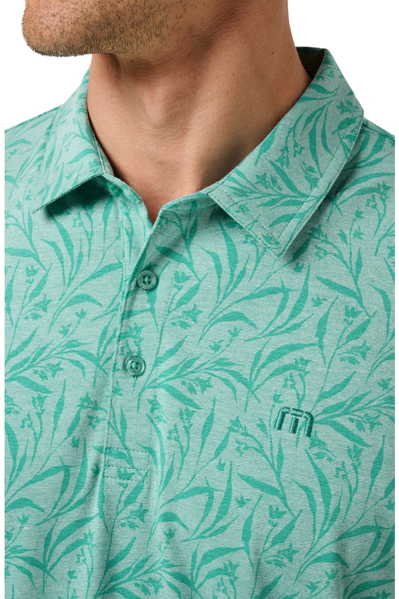 Sands Performance Jersey Polo, Alternate, color, HEATHER BRIGHT AQUA