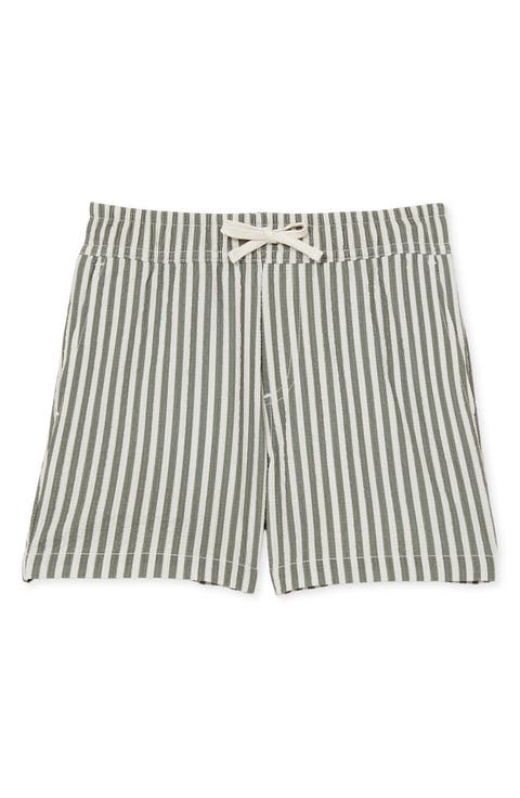 Bay Seersucker Striped Swim Shorts (Little Kid & Big Kid)