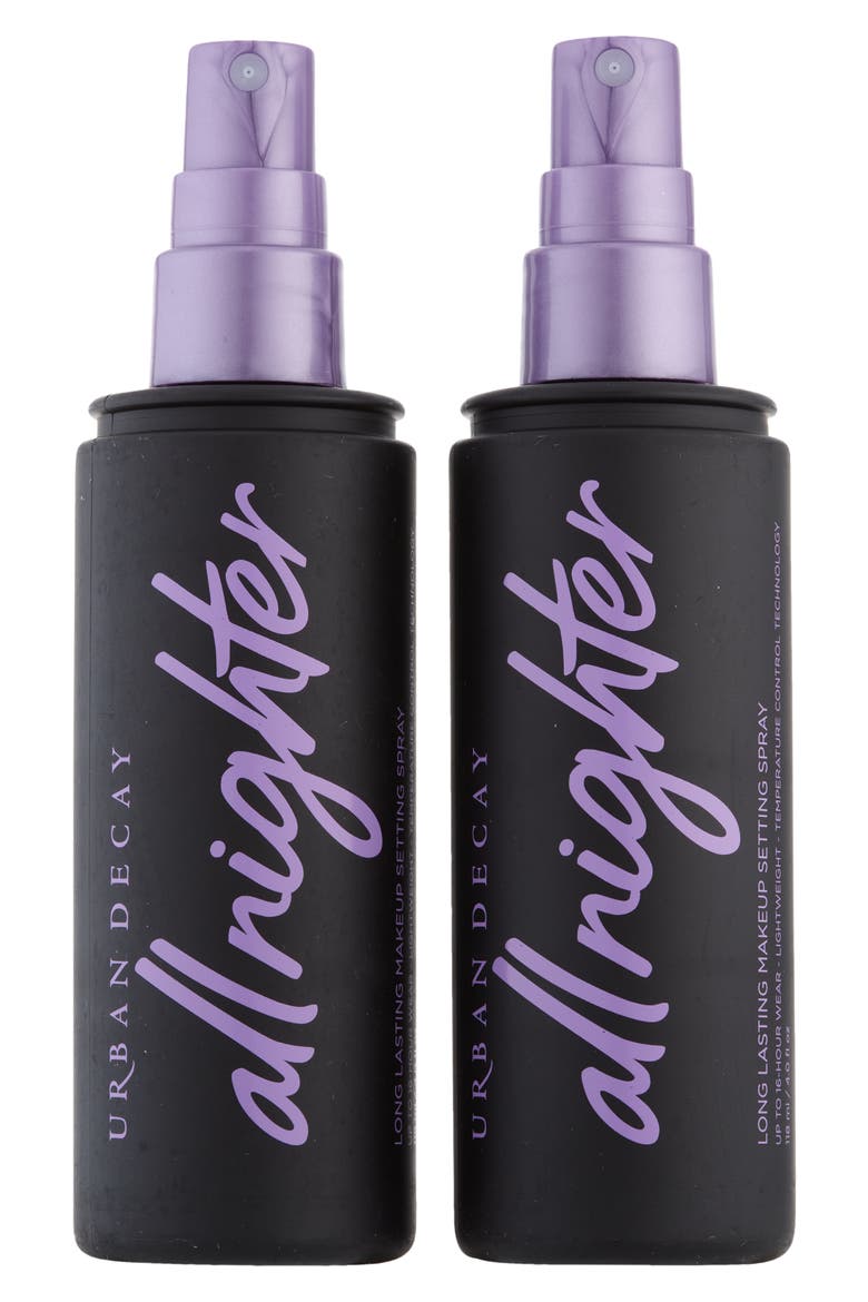 Double Team All Nighter Long Lasting Makeup Setting Spray Set USD $66 Value, Alternate, color, NO COLOR