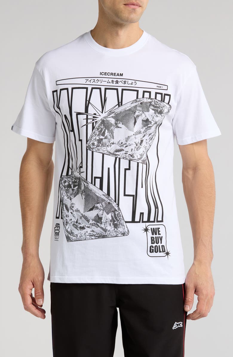 ICECREAM Big Rocks Cotton Graphic T-Shirt, Main, color,