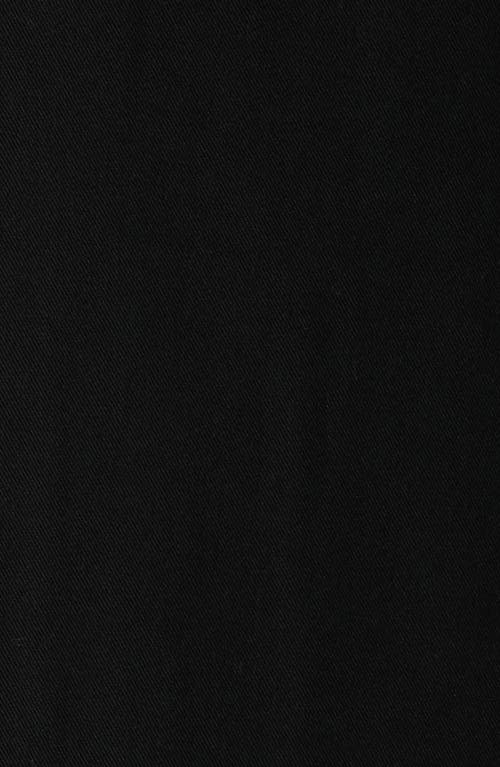 Krost Blanket Stitch Button-up Shirt In Black