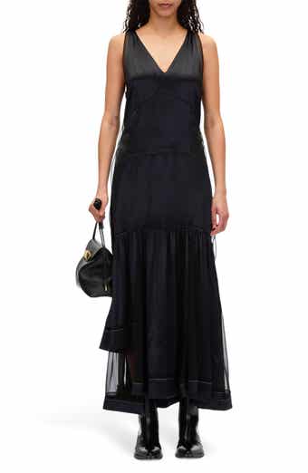 Liquid Satin Sleeveless Gown