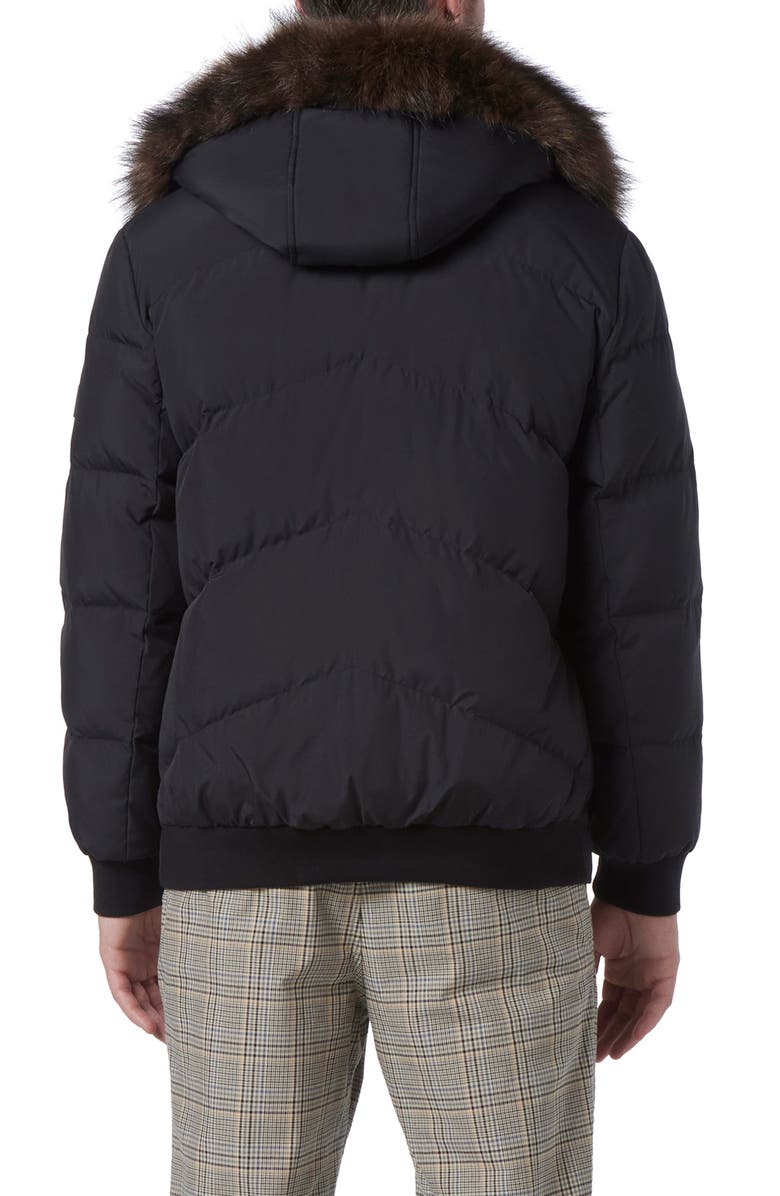 Andrew Marc Gramercy Water Resistant Parka, Alternate, color, Black