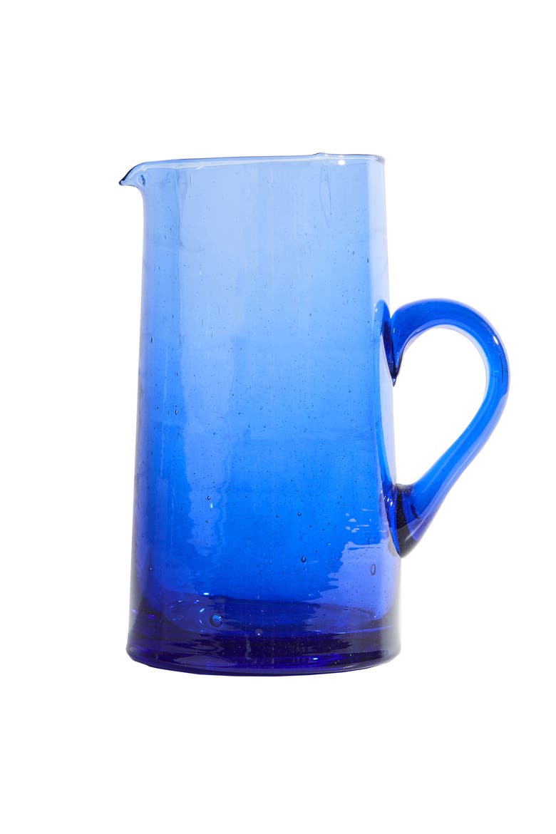 Moroccan Cone Jug, Main, color, BLUE