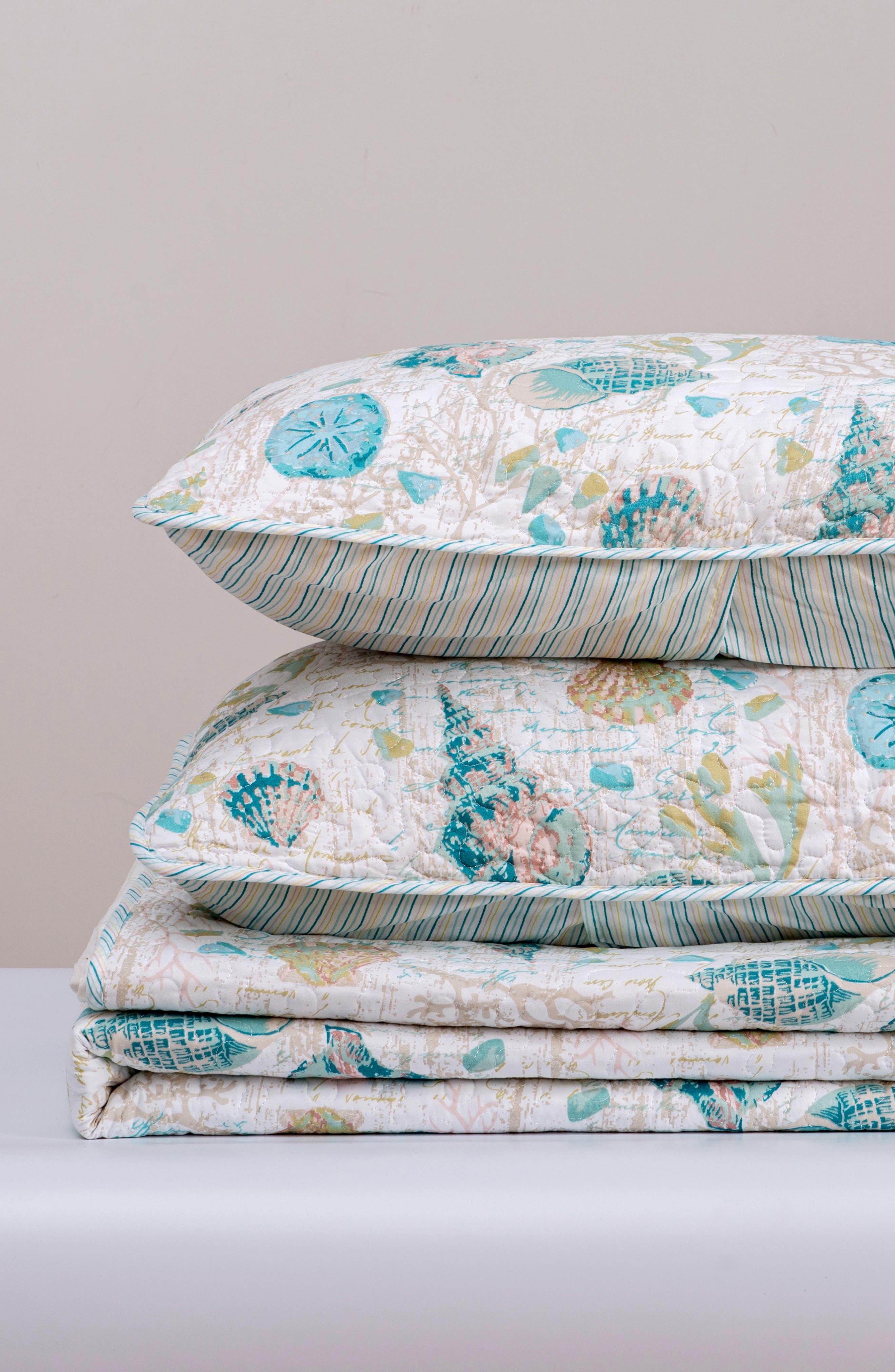 Woven & Weft Vintage Coastal Quilt & Sham Set