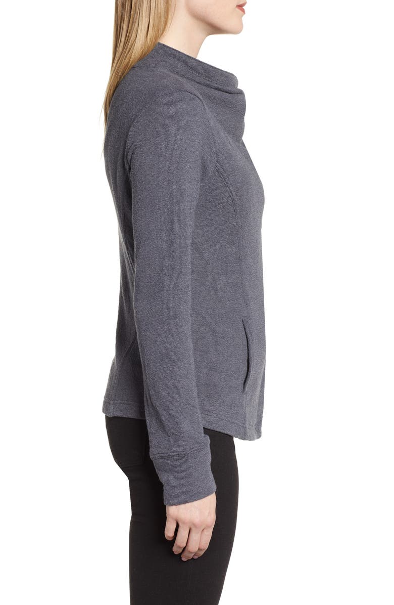 Caslon<sup>®</sup> Knit Moto Jacket, Alternate, color, 