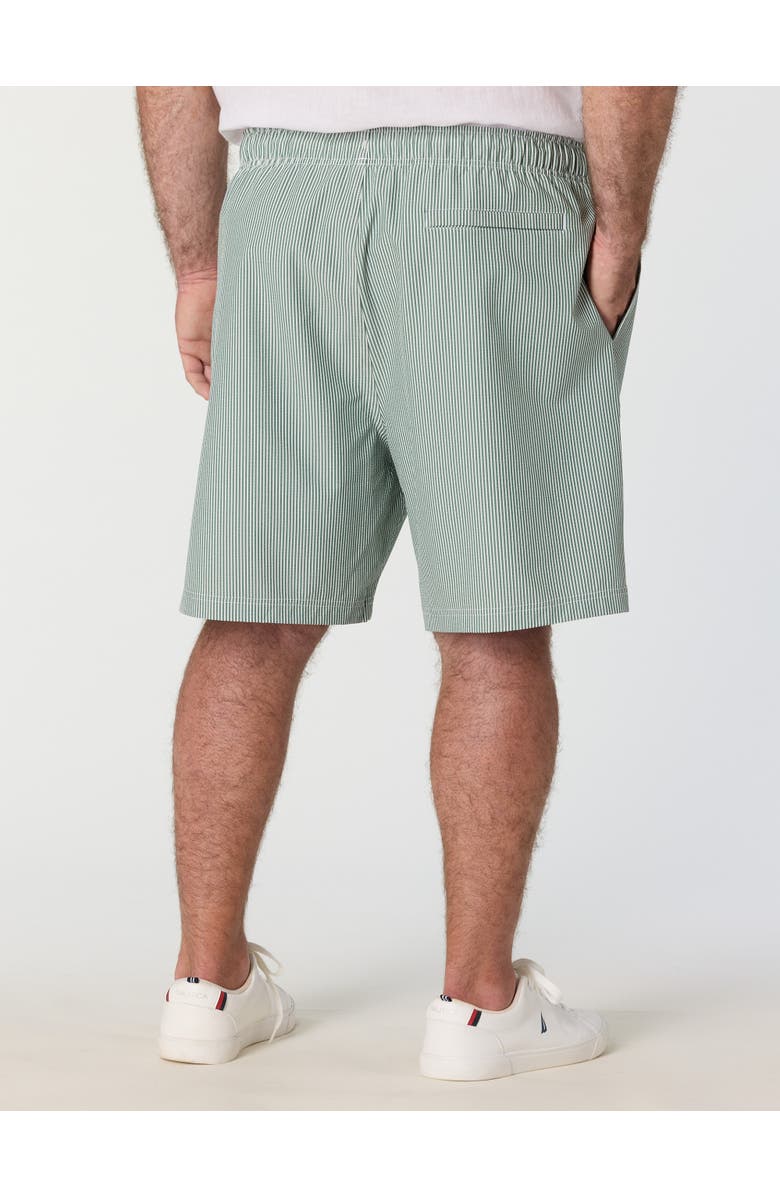 Nautica Big & Tall Seersucker Swim Trunks, Alternate, color, June Bug
