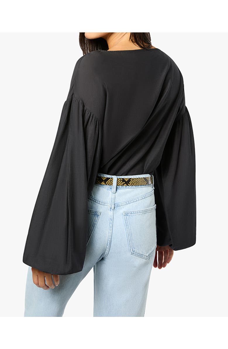 WeWoreWhat Billow Sleeve Boat Neck Top, Alternate, color, 