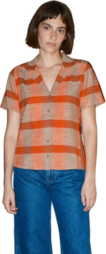 Ace & Jig Tasi Notched Collar Button-up Shirt