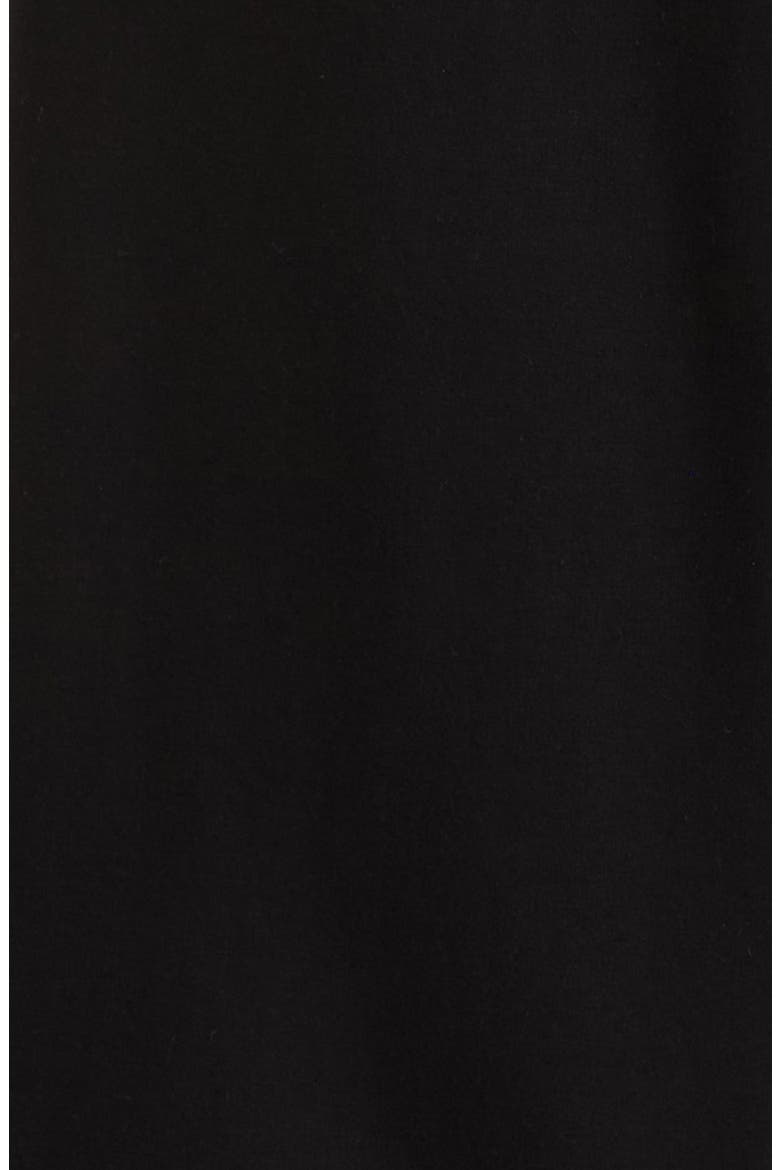 Kids' Cozy Fleece Wide Leg Pants, Alternate, color, BLACK