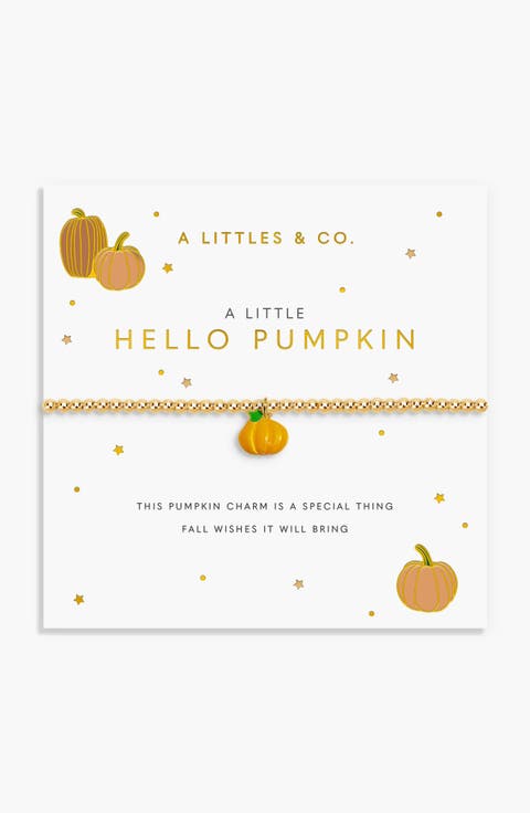 A Little Vibes 'Hello Pumpkin' Bracelet