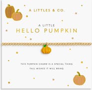 A Littles & Co A Little Vibes 'Hello Pumpkin' Bracelet