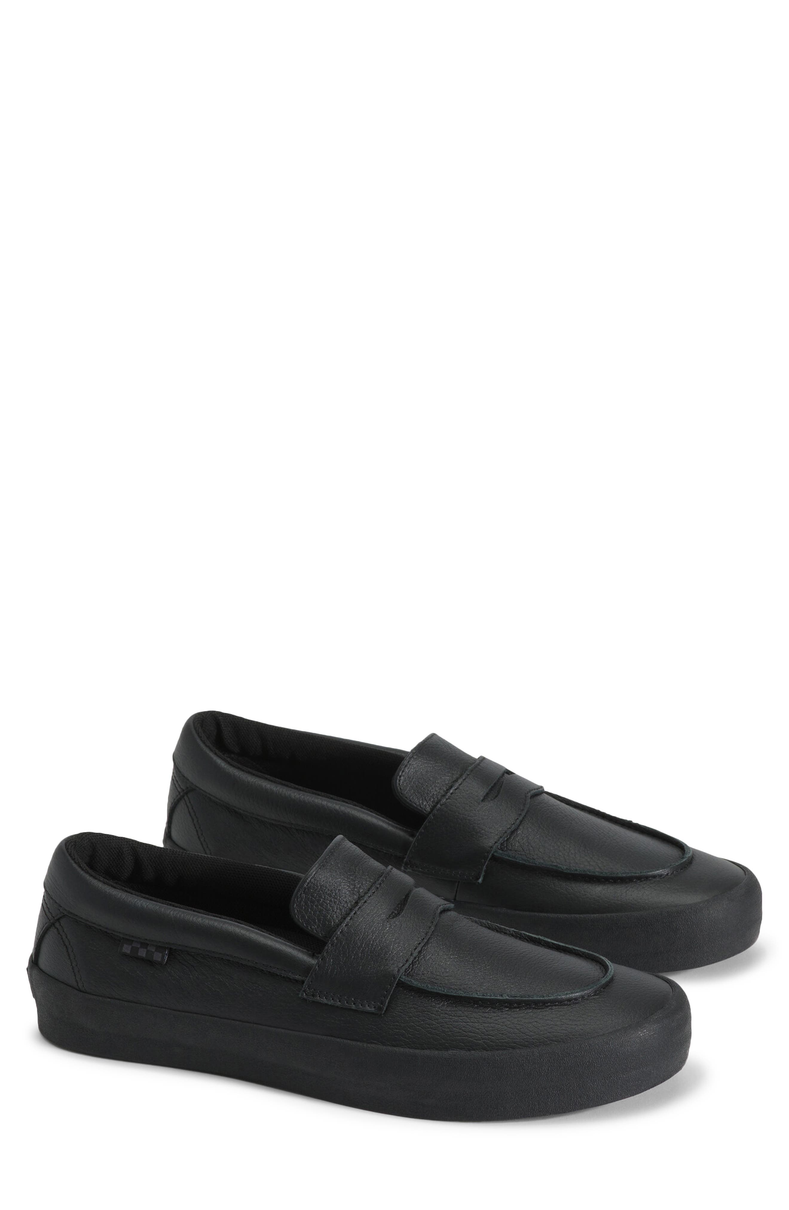 Vans Skate Loafer Sneaker, Main, color, Black/Black