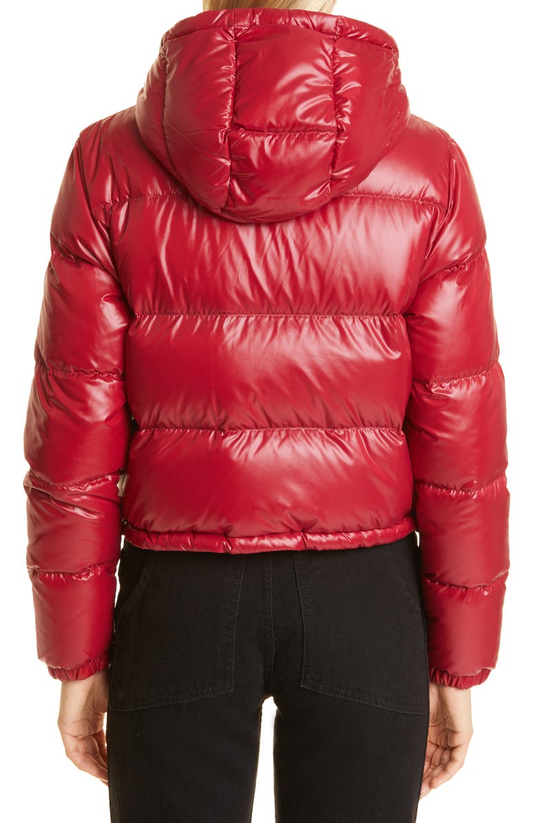 Moncler Bardanette Hooded Down Puffer Jacket, Alternate, color, 