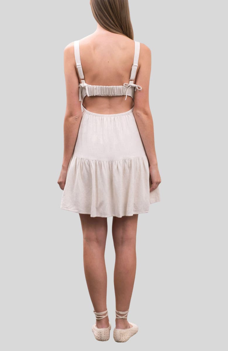 MOON RIVER Sleeveless Minidress, Alternate, color, 