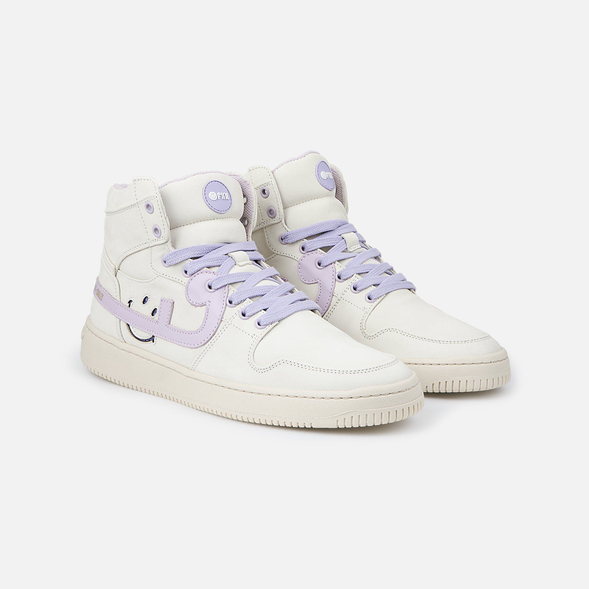 Fini Lucas "Creamy Purple" Sneaker - Smiley Collection  - Unisex, Alternate, color, Creamy Purple