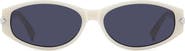 Isabel Marant 58mm Oval Sunglasses