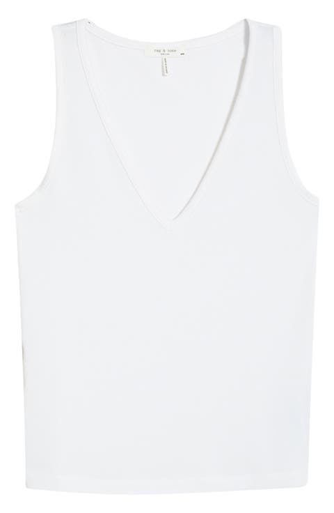 The Knit V-Neck Tank