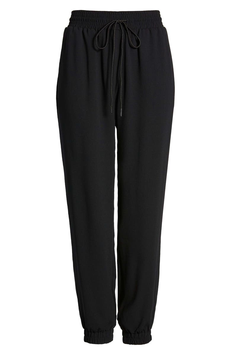 Halogen<sup>®</sup> Tie Waist Woven Joggers, Alternate, color,