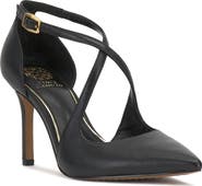 Vince Camuto Noreta Ankle Strap Pointed Toe Pump