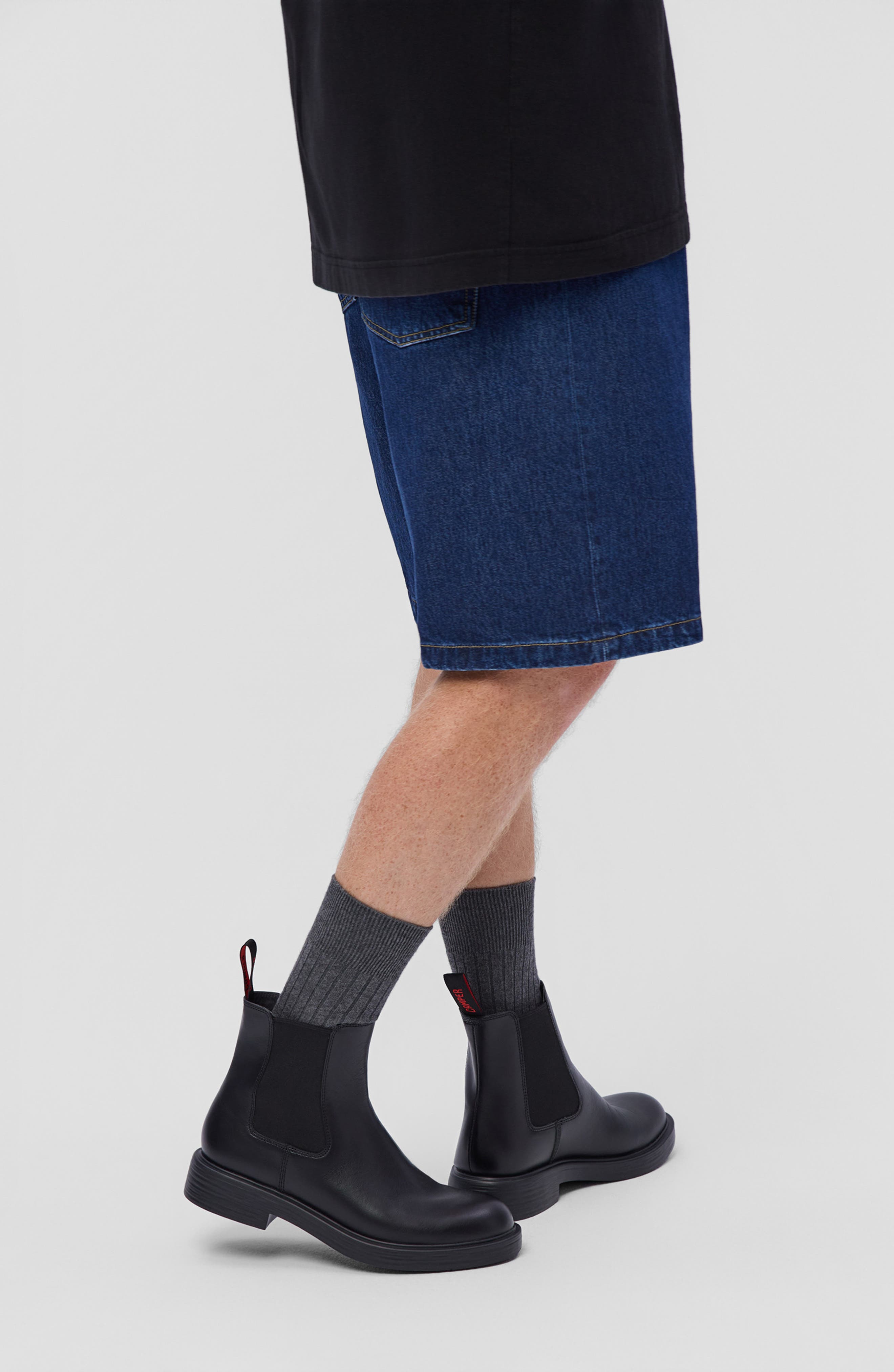 Camper Dean Chelsea Boot, Alternate, color, Black