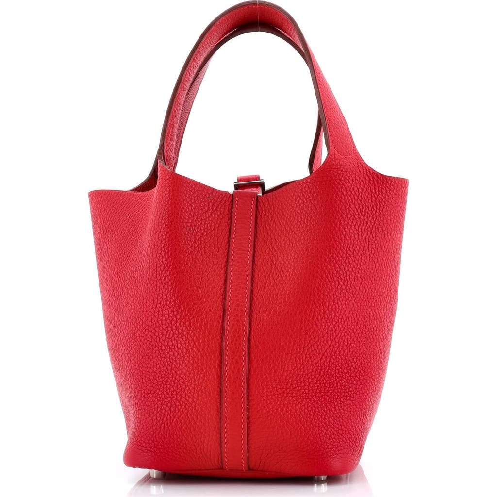 Pre-owned Hermes Hermes Picotin Lock Bag Clemence Pm
