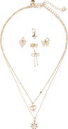 BP. Sweet Motif Assorted Necklace & Charm Set