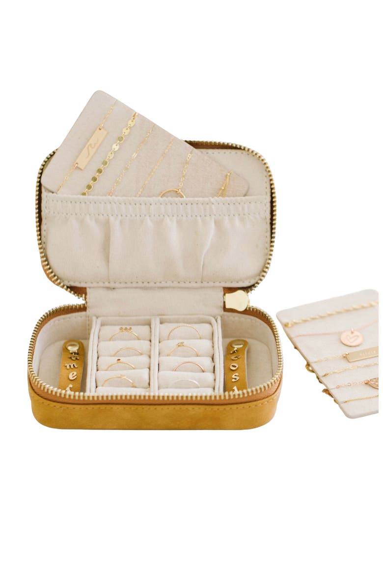 Jewelry Case, Alternate, color, Honey