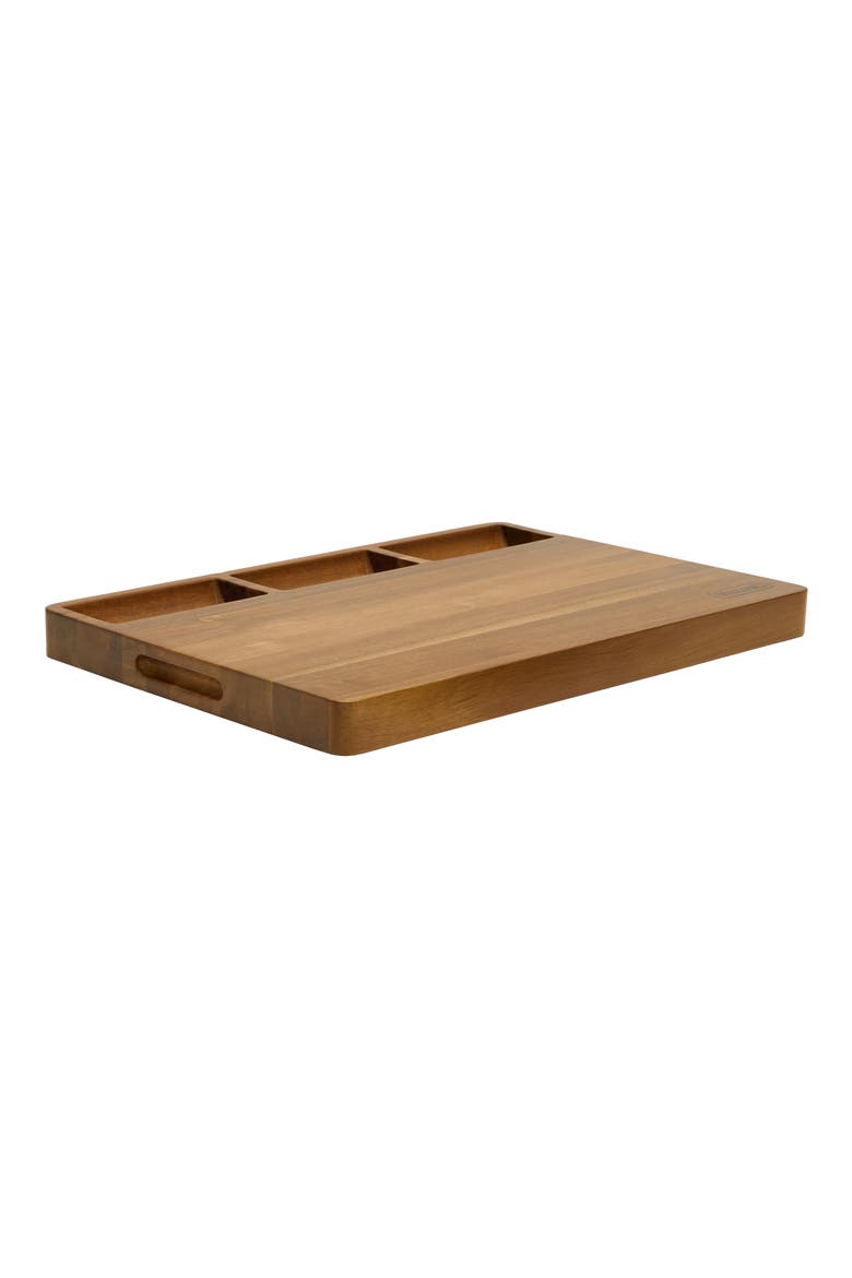 20-Inch Butcher Block Prep/Serving Board, Alternate, color, NO COLOR