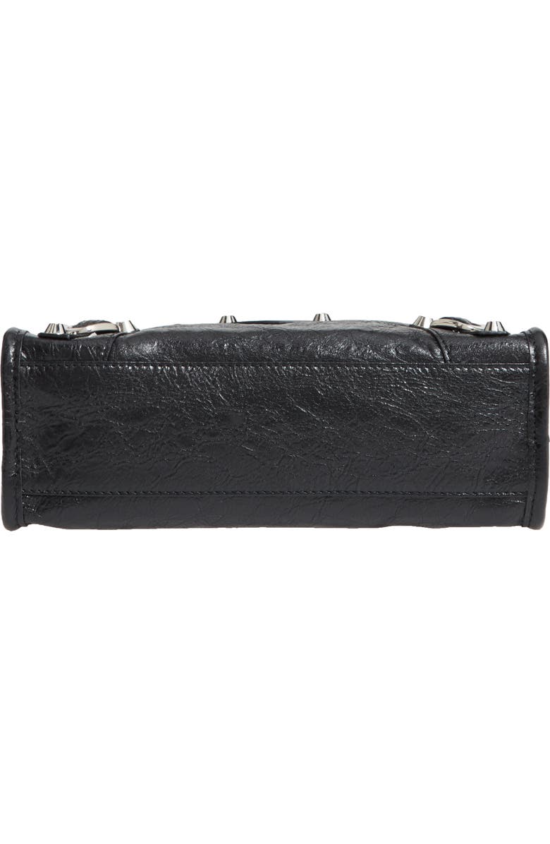 Balenciaga Mini Arena City Leather Satchel, Alternate, color,