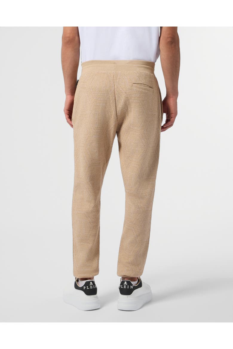 Jacquard Joggers Monogram Men, Alternate, color, beige