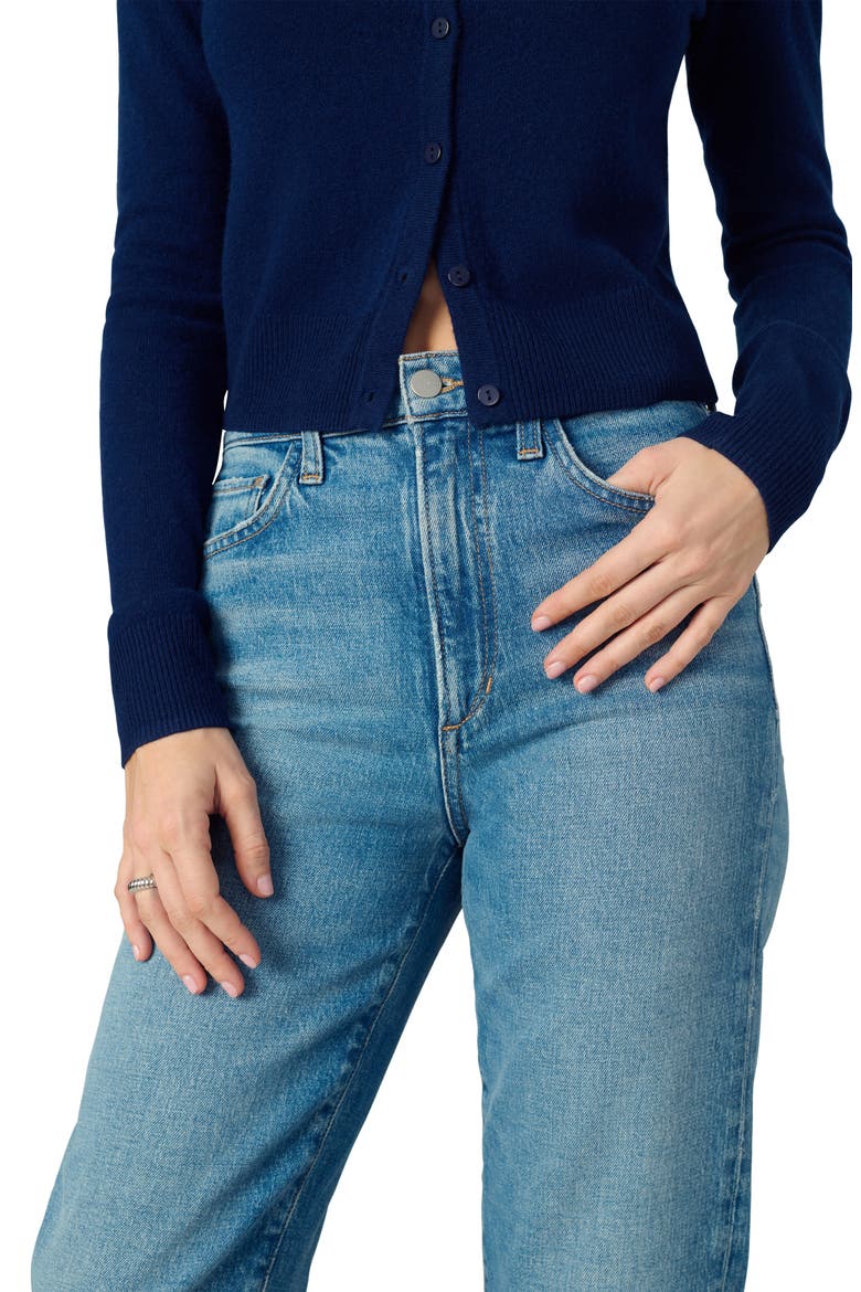 The Margot High Waist Ankle Straight Leg Jeans, Alternate, color, METAPHOR