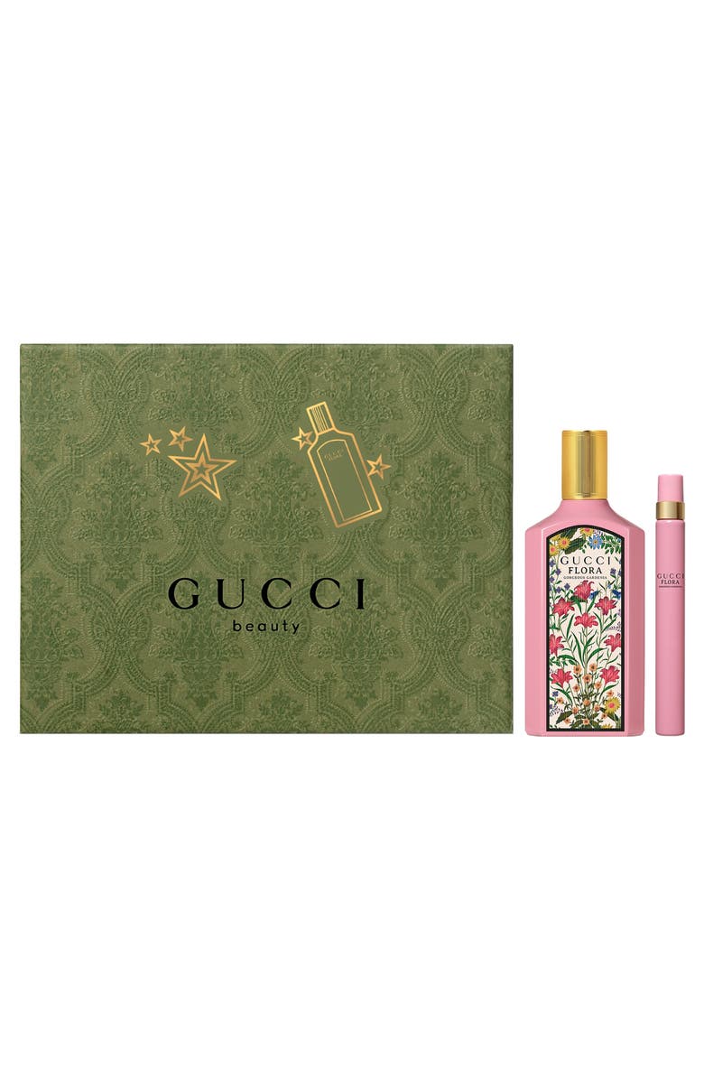Gucci Flora Gorgeous Gardenia Eau de Parfum Gift Set $206 Value, Main, color, 