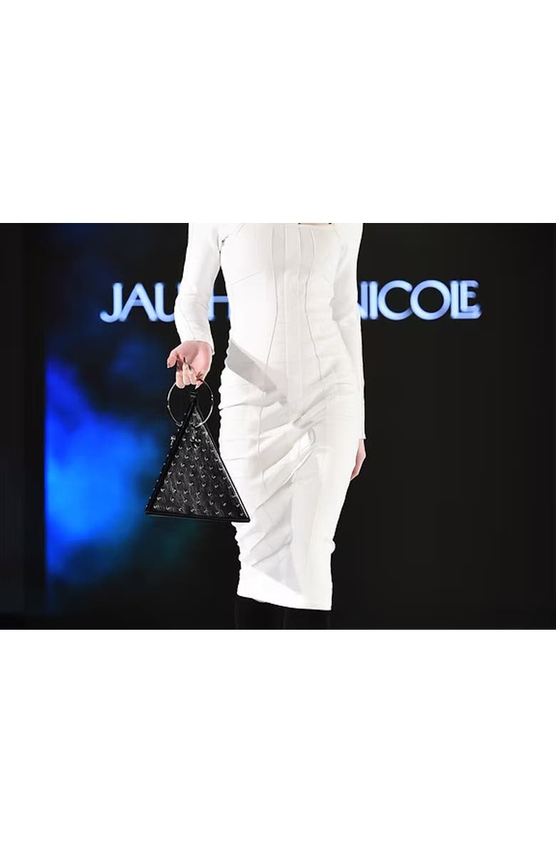 Jaushina Nicole Toni Top Handle Bags, Alternate, color, Black