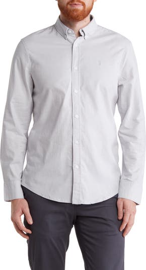 Men's Stretch Cotton Oxford Button-Down Shirt