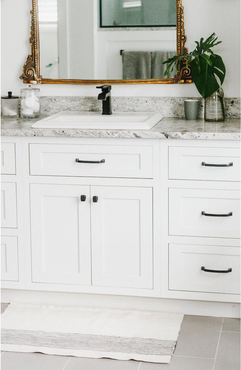 Creative Women Riviera Bath Mat, Alternate, color, Grey