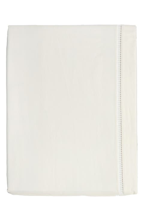 Como Ladder Stitch Cotton Bedskirt