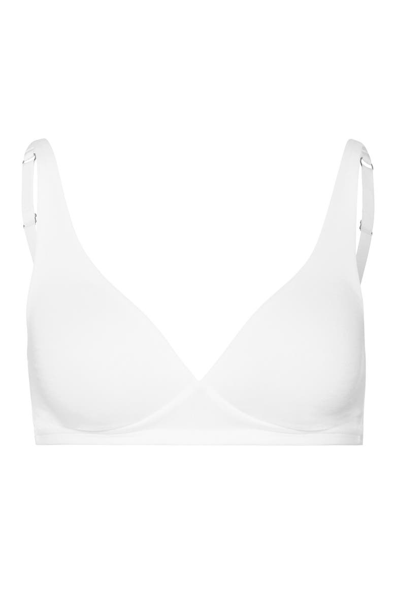 Cotton Sensation Soft Cup Bra, Main, color, White