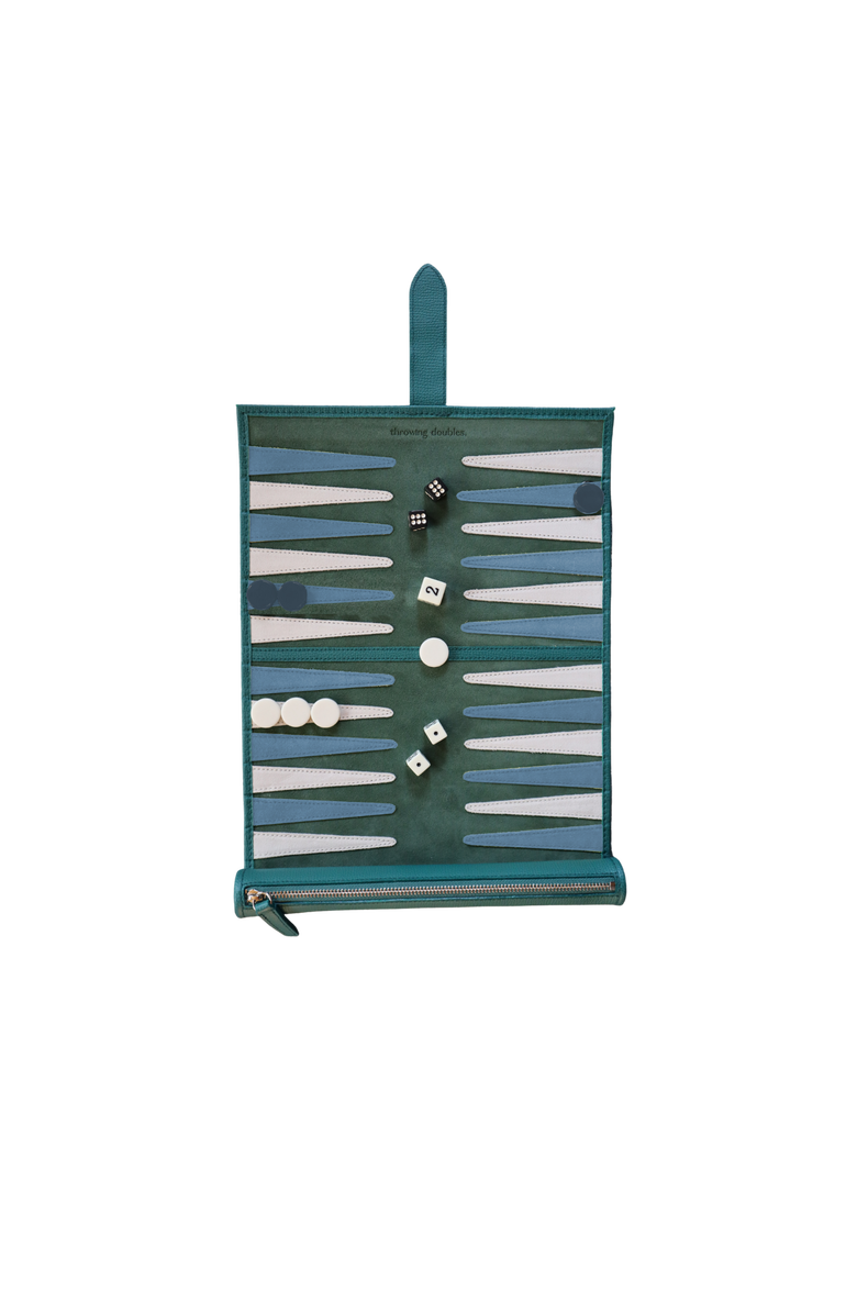 Throwing Doubles Travel Backgammon Board - Cyprus, Main, color, 