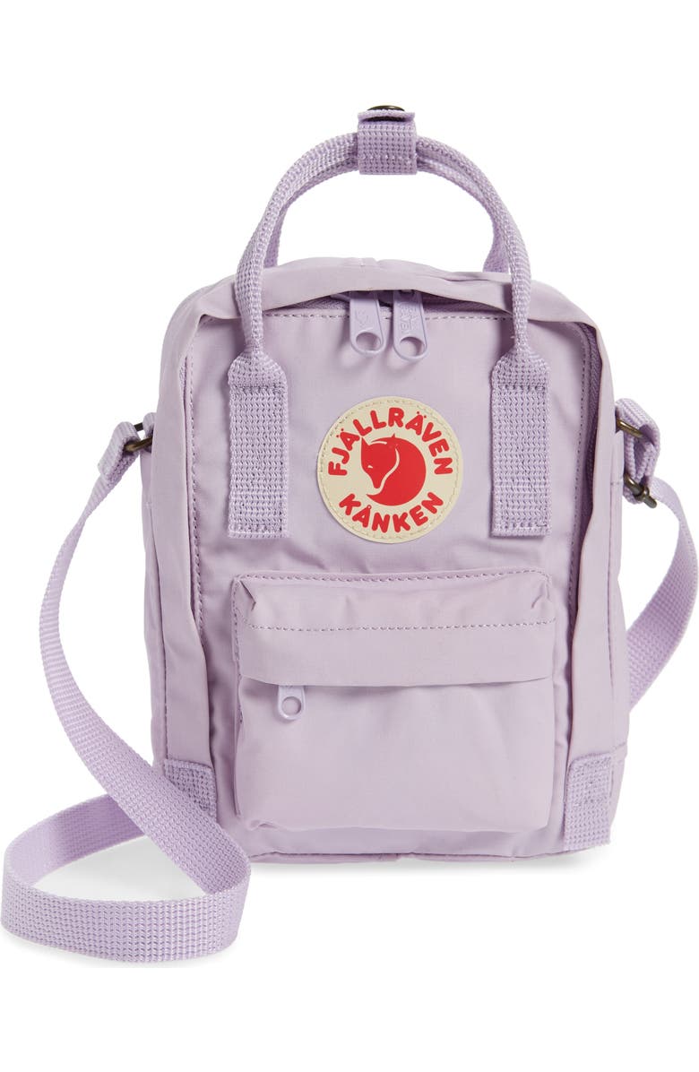 Fjällräven Kånken Water Repellent Sling Shoulder Bag, Main, color, Pastel Lavendar