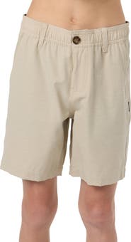 O'Neill Kids' Reserve Light Check Water Repellent Shorts