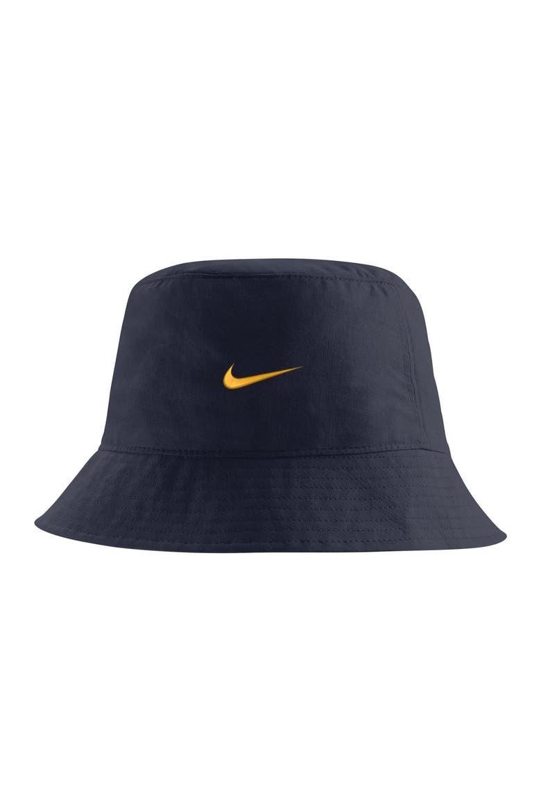 Men's Nike Navy Cal Bears Apex Striped Bucket Hat, Alternate, color, Navy