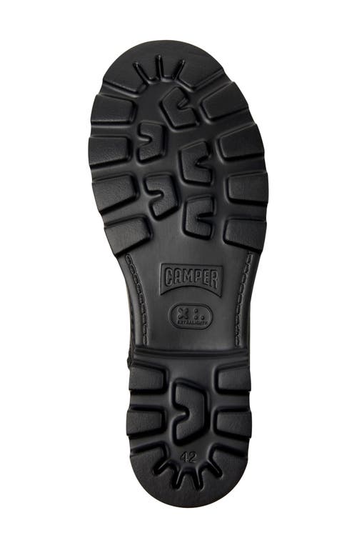 Camper Brutus Combat Boot In Black