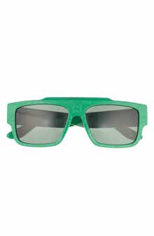 56mm Square Sunglasses