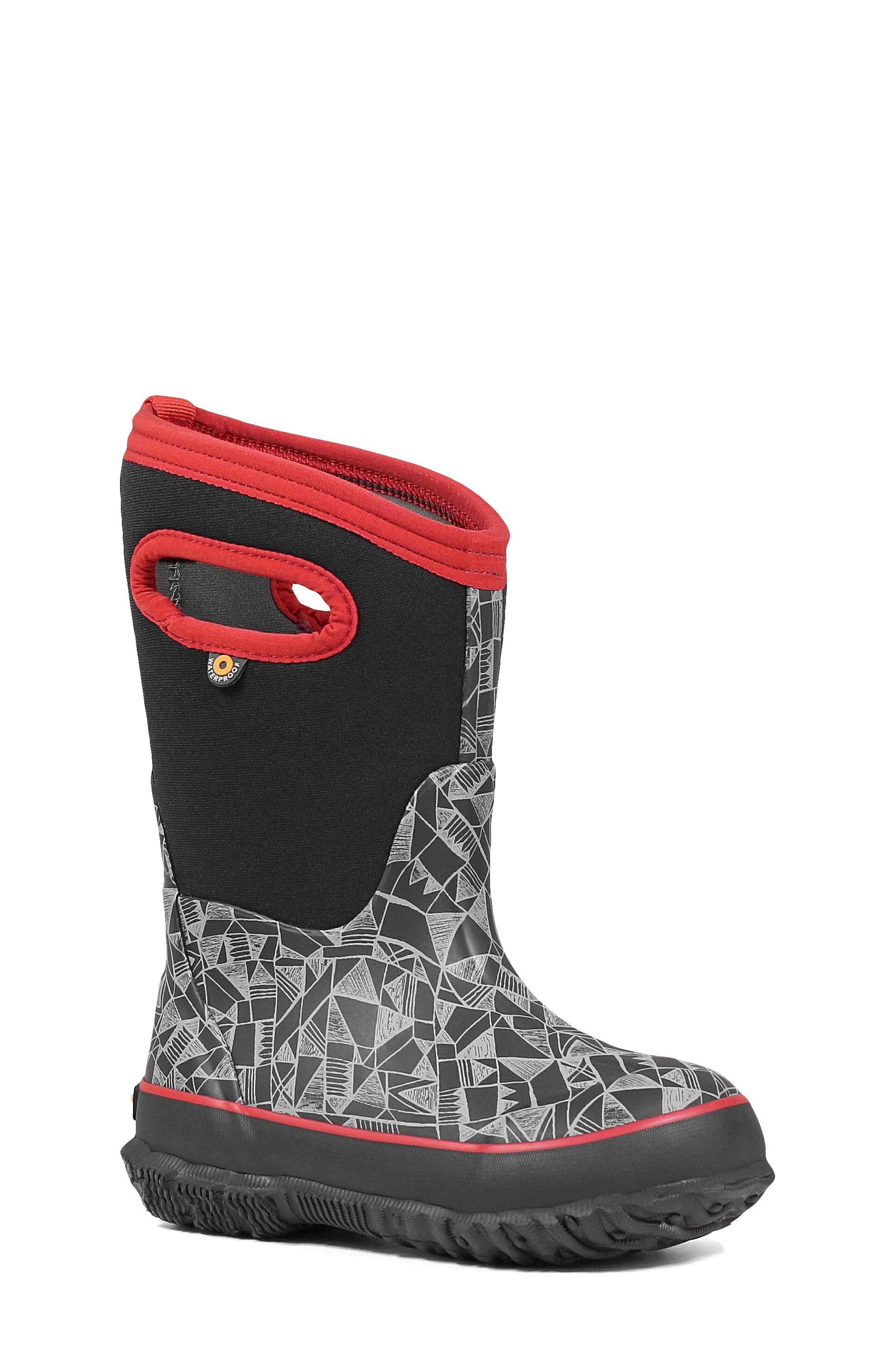 Bogs Classic Maze Geo Insulated Waterproof Boot, Main, color, 