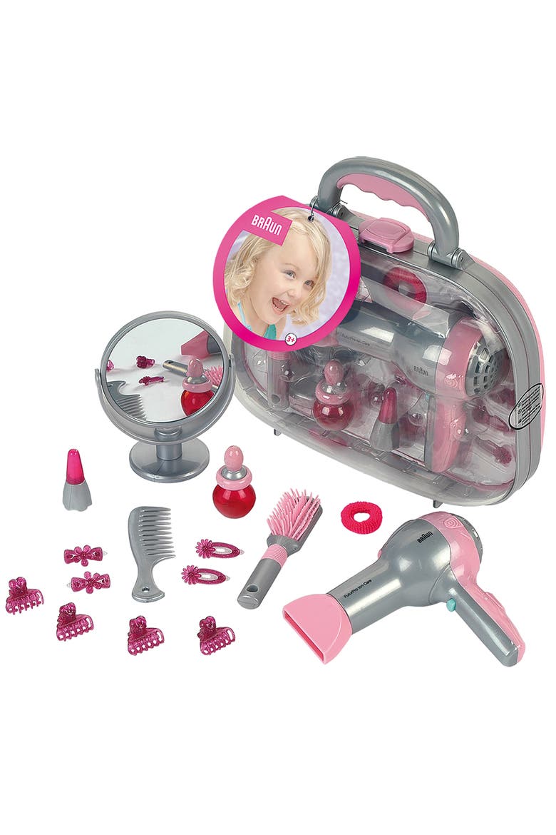 Mega Hairstyling Case Toy Beauty Set, Main, color, Multicolored