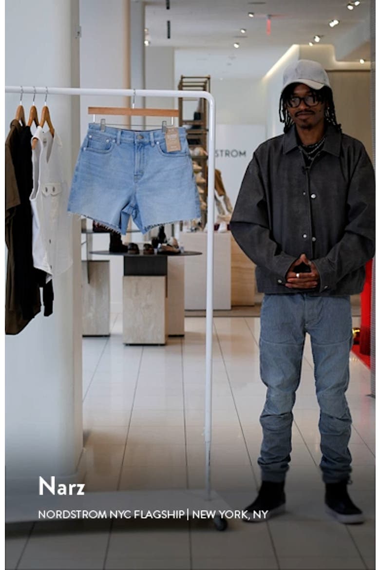 The Perfect Summer Jean Shorts: Raw-Hem Edition video