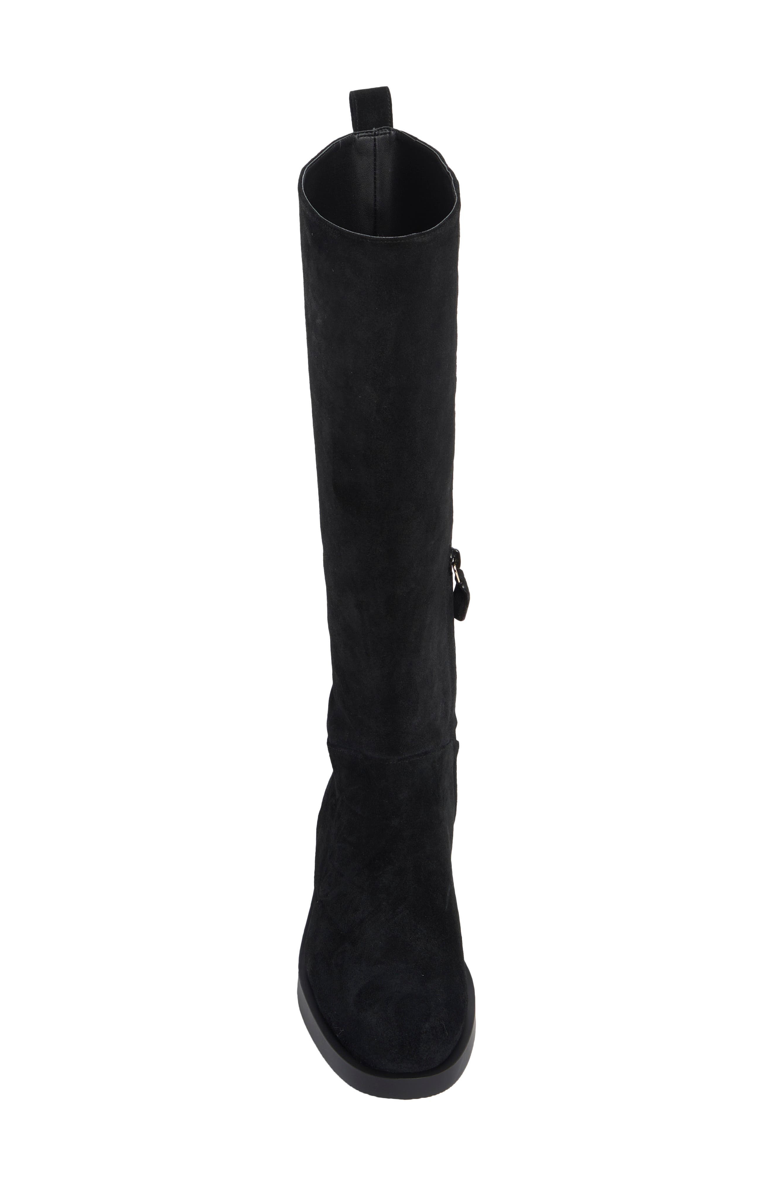 Cazzie Knee High Boot, Alternate, color, BLACK