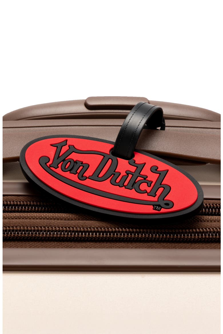 Logo Patch 2-Piece Suitcase ID Tag Set with Adjustable Straps, Alternate, color, Logo Patch